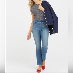SPANX EveryWear Straight Leg Jeans